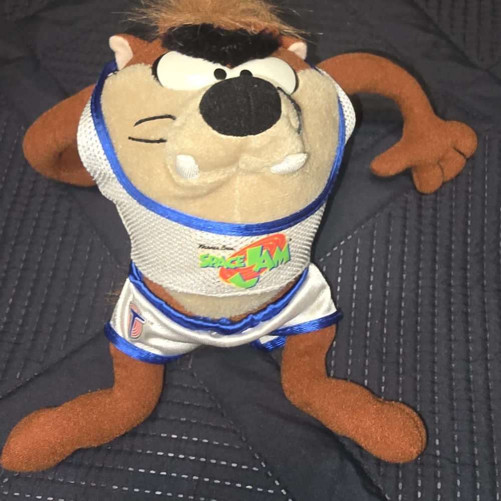 Space Jam Taz Plush Vintage Mcdonalds